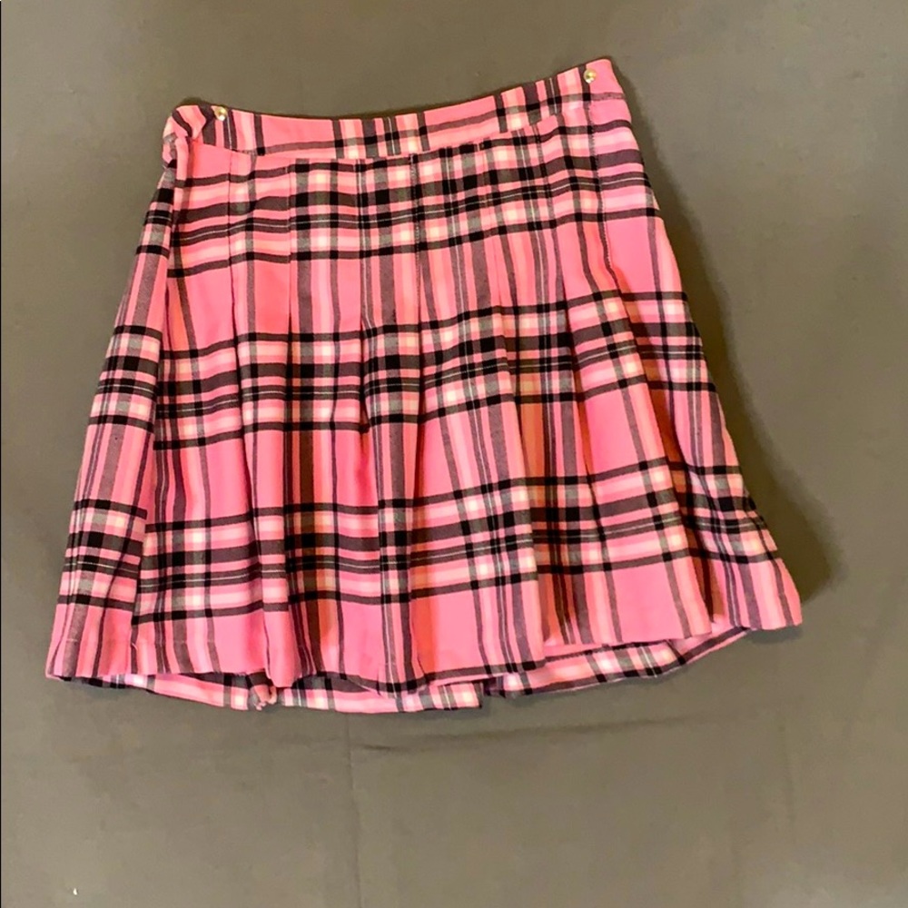 Plaid skirt